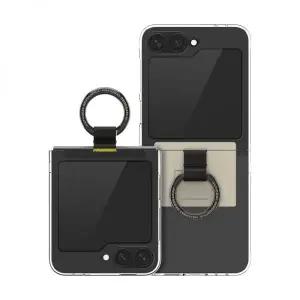 매장정품 내셔널지오그래픽 NATIONAL GEOGRAPHIC MOBILE 갤럭시Z플립6 링 스트랩 크리스탈 슬림핏 케이스 m