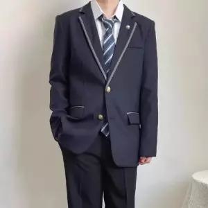 록쉬블몰 남성용 캐주얼 정장세트 정장 캠퍼스 재킷 제복 교복 교내 춘추 HO3
