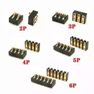 호환  5pcs 금도금 파편 배터리 커넥터 BC-42 2P 3P 4P 5P 6P 충전 시트 4.2mm 피치 전도성 시트 전원 커넥