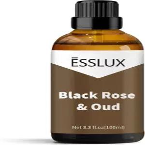 블랙 로즈 우드 향수 오일 ESSLUX 대형 싱글 향 100ml 3.3온스 가정용 아로마테라피 에센셜 디퓨저 마사지