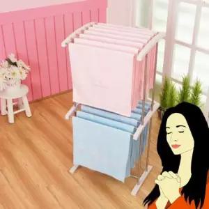 수건건조 숙박업소 펜션 게하용 실내 2단 빨래건조대