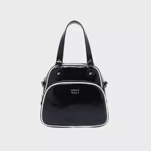 와키윌리 우먼스 미니 볼링백 블랙 WA2601BG56BK