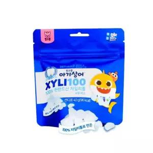 핑크퐁 아기상어 자일리100 자일리톨 40g