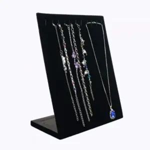 [하프클럽/]굿디피 스탠드 목걸이 진열대 20x24cm 블랙 악세사리거치대 목걸