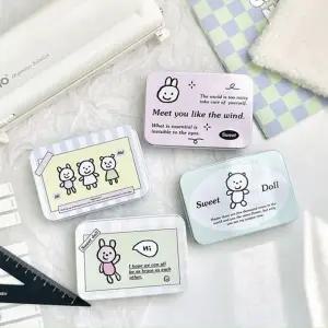 [하프클럽/]포토 스위티 사진 보관함 포카 카드 연예인 틴케이스