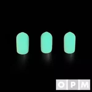[하프클럽/]GA 1봉지 앤드캡 7mm 연질 1000ea 축광 PVC 엔드캡 볼