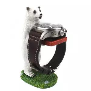 패션시계 손목시계 수납 스탠드 묵직한 북금곰 거치대 Bear2S