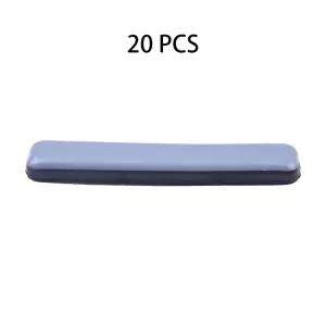 20 Pcs 마찰 글라이더 가구 슬라이더 슬라이드 세트 의자 패드 바닥 보호대 고무 자체 접착 펠트 무버