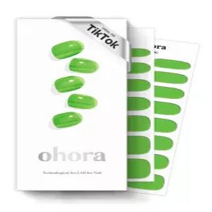 오호라 세미 드 젤 네일 스트립 N 틴트 트리 녹색 모든 UV/LED 램프 오래 지속되며 쉽게 바르고 제거 있는