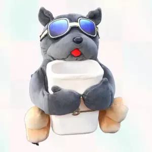 티슈케이스 강아지 자동차꾸미기 예쁜 캐릭터용품