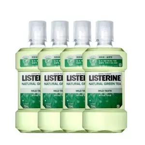 리스테린 내추럴 그린티 750ml 4개