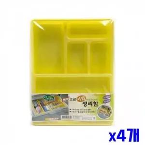 [하프클럽/]WL 튼튼한 서랍 정리함 32x24x7cm x4개 서랍칸막이