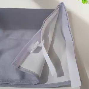 단색 찍찍이 가림막 커튼 바란스 100x70cm 실내 인테리어주방 모던 침대 붙이는 셀프 선반 베란다 막천 종