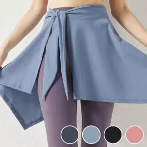 다양한 활동 운동 요가 헬스 언발란스 커버업 레깅스 힙 스커트치마 랩스커트 엉덩이가리개 스카프 위에 입