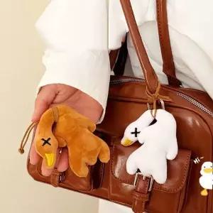 [하프클럽/]오리키링 귀여운인형키링 특이한 병아리 우정 가방
