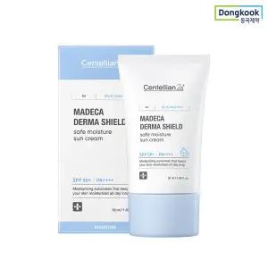 센텔리안24 마데카 더마 쉴드 세이프 수분 선크림 50ml(SPF50+) 1개 24H자외선차단제 수분보습 비건 에센스