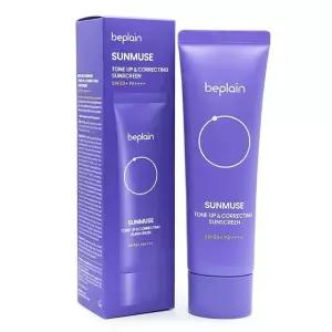 비플레인 선뮤즈 톤업 앤 코렉팅 선크림 50ml