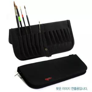 산돌 붓 케이스 대보관 수납 수납함 미술정리함 붓통 붓함 보관함