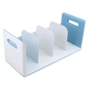 책꽂이 루맥스 4칸 민트 간이 책상 사무실북엔드 진열대 BOOKEND 정리 미니앤드 미니장