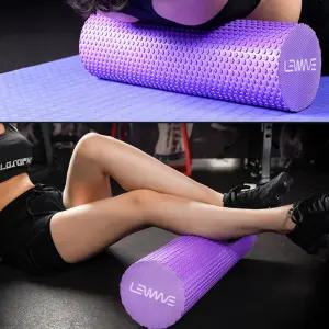 다양한 근육 스트레칭 운동 육각돌기 EVA 45cm 폼롤러마사지볼 종아리기 지바 집에서하는필라테스 용품 테