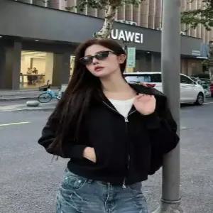 블랙팬서 여친 면 가을 캐주얼 후드 슬림핏 상의 OPH3