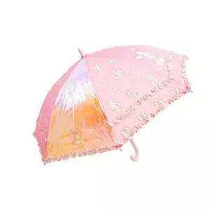 마이멜로디 40 디저트 이중프릴 우산 핑크 (224805) 여아 어린이장 캐릭터장 장우산 핑크장