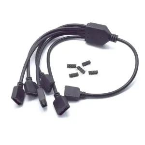 [에스에스_63]RGB 5V 5v분배 3P 5분배케이블 T-R5M5F