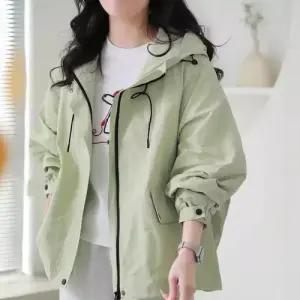 여사친 봄 캐주얼 집업 야구 항공 점퍼 잠바 후드 트렌치코트 슬림핏 소프트 코트 admr1