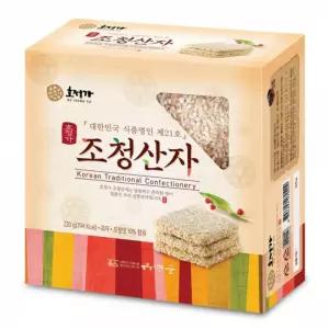 호정가 조청산자 220g 선물용 제수용 가산자 맛있는 전통과자 스낵 후식 디저트 옛날간식