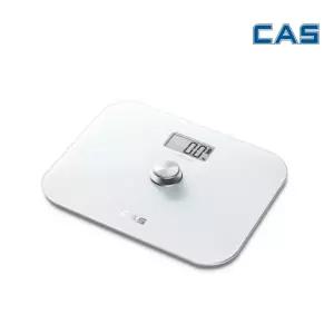 카스 HE-90 무건전지 푸쉬 체중계 화이트 무계 전자 몸무게 체중기 디지털 디지털측정