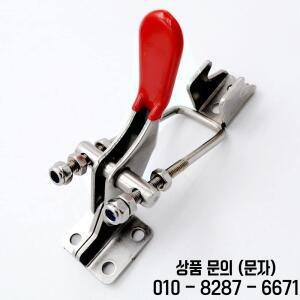 A01F 304 스테인레스 스틸 조정 가능한 풀 래치 토글 잠금 걸쇠 레버 클램프 헤비 듀티 볼트 (4PCS