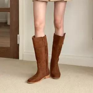 여성롱부츠 통부츠 데일리 신상품 스웨이드 부츠 여성부츠
