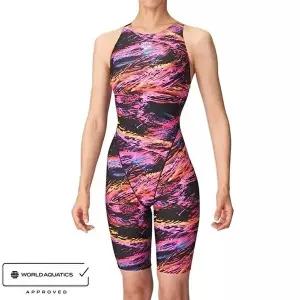 [셀러허브 스포츠레저]아레나 여자 선수용 5부 반전신 수영복 P59772 경기용 (49443365)