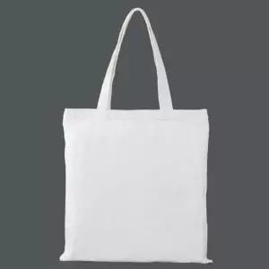 포켓 캔버스 무지 흰색 에코백 33x36cm 여친패션