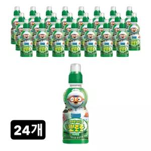 팔도 뽀로로 사과, 235ml, 24개