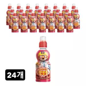 팔도 뽀로로 딸기, 235ml, 24개