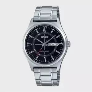 [텐바이텐]CASIO 카시오 MTP-V006D-1C 심플 아날로그 블랙 메탈 남성시계