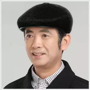 남성 겨울 방한용 따뜻한 골프 파크볼 베레모 헌팅캡