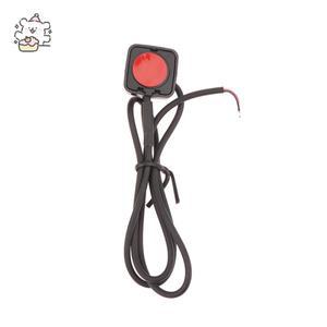 트럭 보트 자동차용 방수 미니 순간 푸시 단추 스위치, 50 cm, 70 90cm 와이어 포함, 1 개