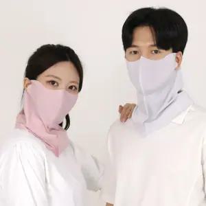 여름 자외선차단 마스크 스포츠 쿨 골프마스크 안면 얼굴 햇빛가리개 자전거