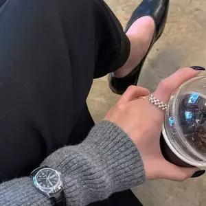 CASIO) Black chic watch 여성시계 여자시계 손목시계 여자손목시계 여성손목시계