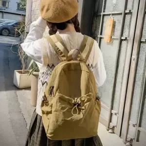 여성 경량 캐주얼 스트랩 백팩 여성배낭 여자백팩 여학생백팩 중학생책가방