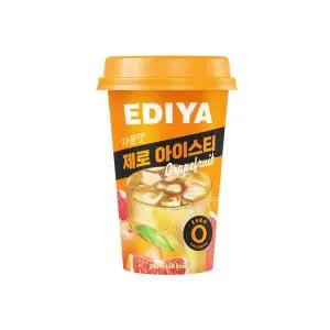 이디야 자몽맛 제로아이스티 250ml x 3개