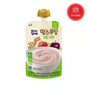 남양 맘스쿠킹 유아 이유식 6개월~ 프룬사과 100g