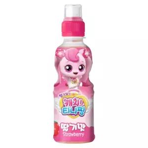 웅진 찬스유통 웅진 어린이음료 알쏭달쏭 캐치티니핑 딸기맛 200ml x 1pet