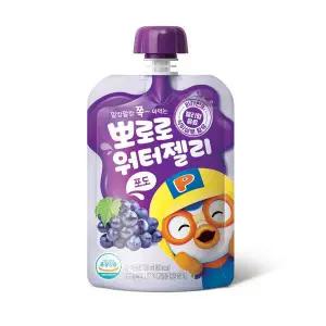 팔도 뽀로로 음료수 워터젤리 120ml 포도맛 1개