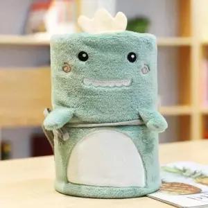 공룡 무릎담요 미니담요