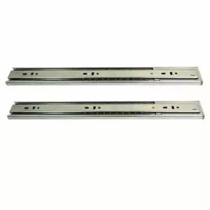 슬라이딩 서랍 제작 조립 댐핑 3단 볼레일 450mm 철레일