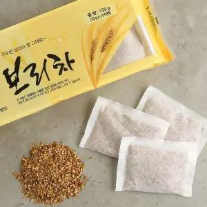 에코맘하우스 국내산 유기농 보리로 볶은 구수한 보리차 10gx15티백
