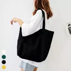 에코백 무지 천가방 캔버스 천가방 가방도매 가벼운에코백 고등학생가방